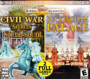 Hidden Mysteries - Civil War and Buckingham Palace Combo Pack PC Video Game [Used/Refurbished]
