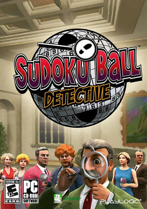 Sudoku Ball Detective PC DVD Video Game puzzle murder mystery PlayLogic [Used/Refurbished]