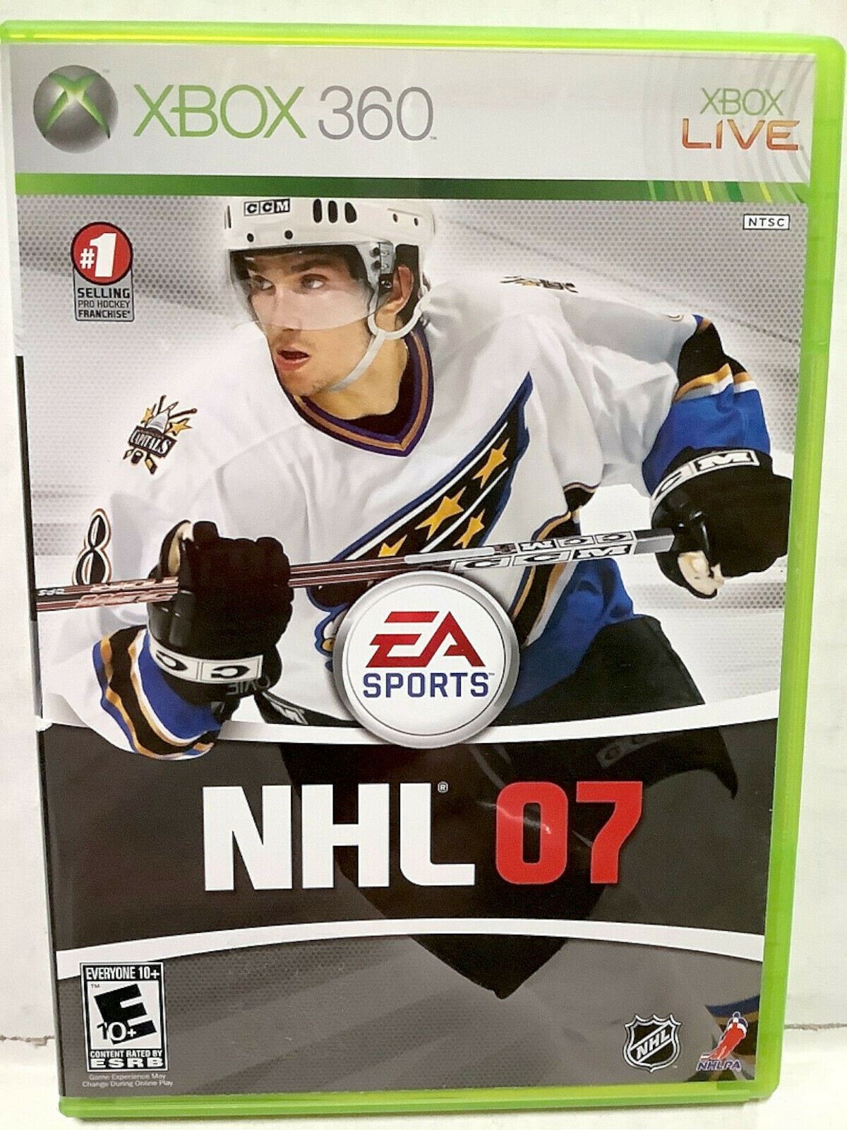 NHL 07 Microsoft Xbox 360 Video Game Ice Hockey EA Sports 2007 stickhandling