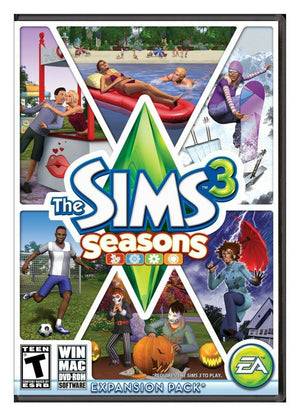 The Sims 3 Seasons Expansion Pack PC & MAC Computer Video Game Festival Play [Used/Refurbished]