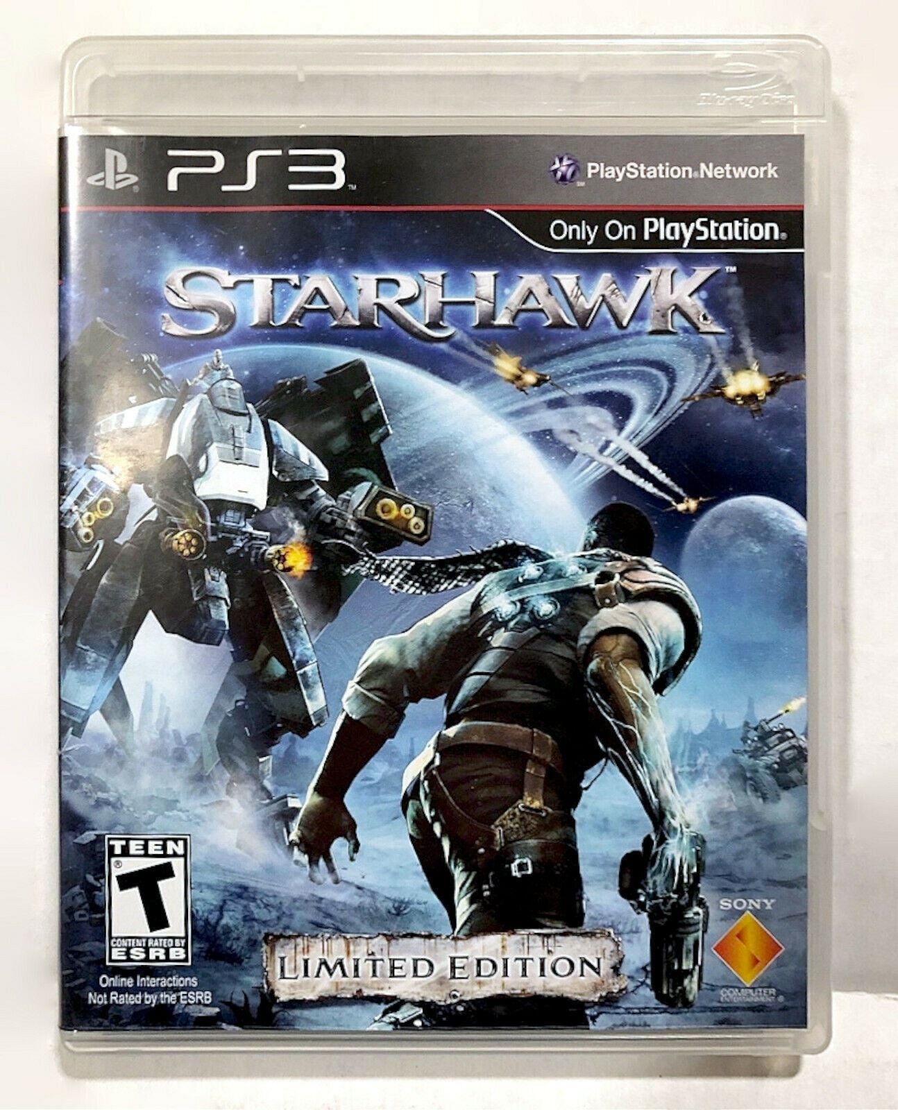 Starhawk Limited Edition PlayStation 3 Video Game Campaign Space Drama Adventure [Used/Refurbished]