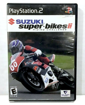 Suzuki Super-bikes II Riding Challenge PlayStation 2 PS2 Video Game racing [Used/Refurbished]