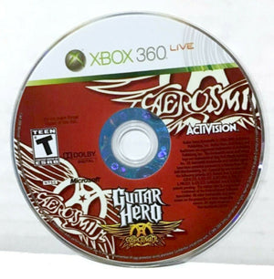 Guitar Hero Aerosmith Xbox 360 Video Game DISC ONLY music rock concert rhythm [Used/Refurbished]