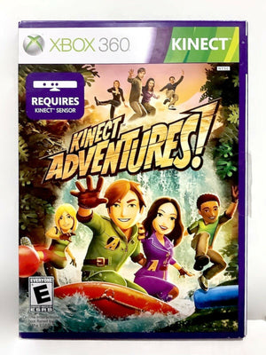 Kinect Adventures Microsoft Xbox 360 Video Game Active Jump Dodge Kick Explore [Used/Refurbished]