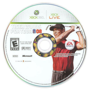 Tiger Woods PGA Tour 08 Microsoft Xbox 360 Video Game DISC ONLY Golf EA Sports [Used/Refurbished]