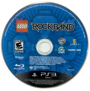 LEGO Rock Band Sony PlayStation 3 PS3 Video Game DISC ONLY music rhythm concert [Used/Refurbished]