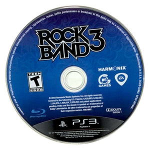 Rock Band 3 Sony PlayStation 3 PS3 Video Game DISC ONLY music rhythm concert [Used/Refurbished]
