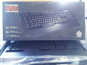 SteelSeries Apex Raw Gaming Low Profile Computer GERMAN Keyboard Illuminated