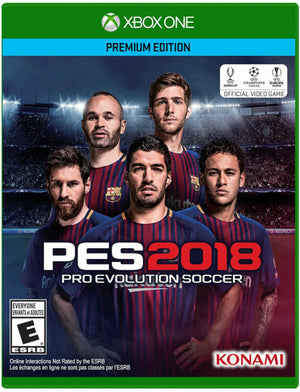 NEW PES Pro Evolution Soccer 2018 Premium Edition Microsoft Xbox One Video Game