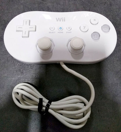 OFFICIAL Nintendo Brand CLASSIC CONTROLLER for Wii WHITE RVL-005 oem