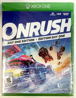 NEW OnRush Day One Edition Microsoft Xbox One Video Game French/English race