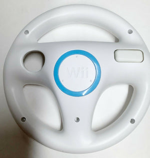 OEM Nintendo Wii Wheel White Mario Kart Steering Racing Controller Attachment