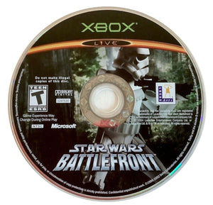Star Wars: Battlefront Microsoft Original Xbox 2004 Video Game DISC ONLY jedi [Used/Refurbished]