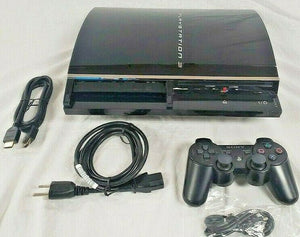 Sony PlayStation 3 PS3 250GB Video Game System Fat CECHE01 Backwards Compatible