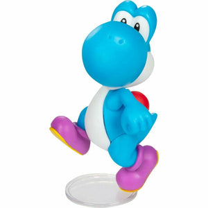 NEW Jakks Pacific 40994 World of Nintendo 2.5" Mario LIGHT BLUE YOSHI MiniFigure
