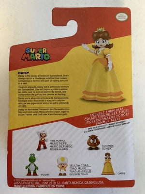 NEW Jakks 41292 World of Nintendo Super Mario Bros. 2.5-Inch DAISY Mini-Figure