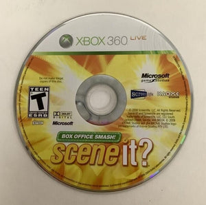 Scene It? Box Office Smash Microsoft Xbox 360 Video Game 2008 DISC ONLY [Used/Refurbished]