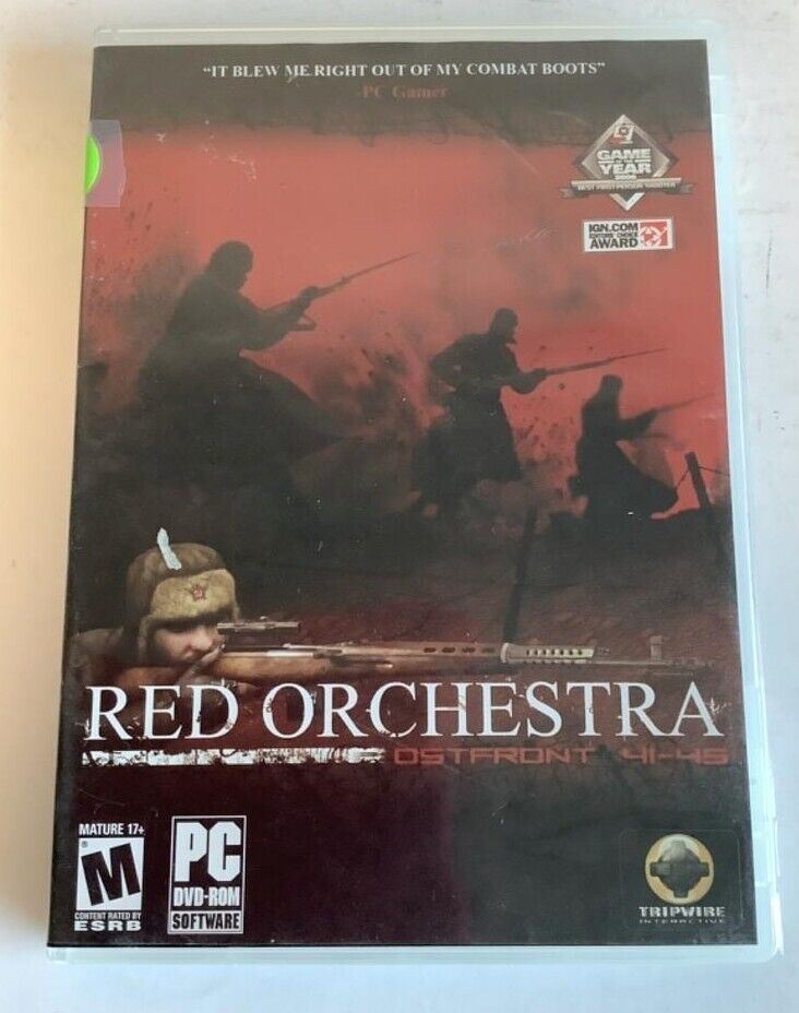 Red Orchestra: Ostfront 41-45 PC DVD-ROM Video Game 2010 Software battle [Used/Refurbished]
