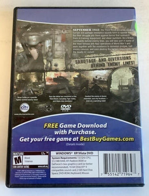 Battlestrike: Force of Resistance PC DVD-ROM Video Game 2009 Software shooter [Used/Refurbished]