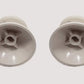 2x Replacement Analog Thumbsticks for Nintendo Wii U Gamepad Controller White