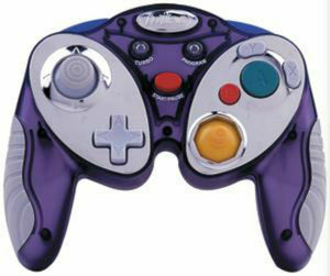 Intec G5005 Purple Razor Mini Controller Nintendo GameCube Wired Programmable