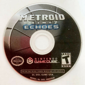 Metroid Prime 2: Echoes Nintendo GameCube 2004 Video Game DISC ONLY [Used/Refurbished]