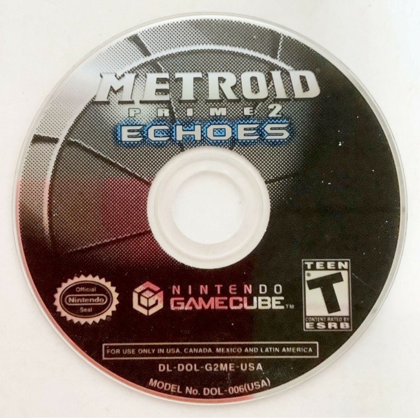 Metroid Prime 2: Echoes Nintendo GameCube 2004 Video Game DISC ONLY