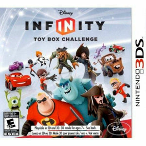 NEW Disney INFINITY Toy Box Challenge (Game Only) Nintendo 3DS Video Game
