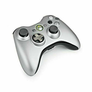 OEM Genuine Microsoft Xbox 360 Wireless Video Game Controller Silver Gray Twist