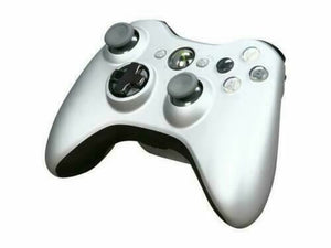 OEM Genuine Microsoft Xbox 360 Wireless Video Game Controller Silver Gray Twist