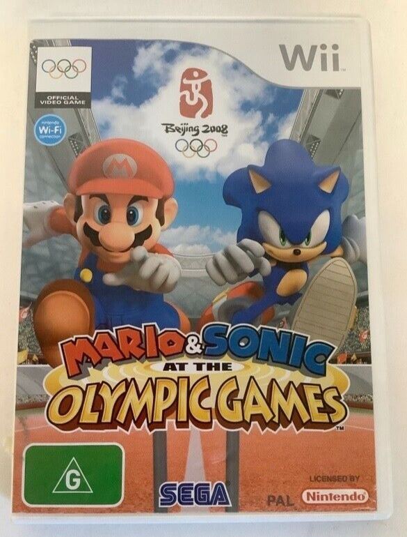 Mario & Sonic at the Olympic Games Beijing Nintendo Wii PAL VERSION Video Game [Pre-Owned/Refurbished]