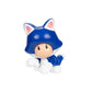 NEW Jakks 91428 World of Nintendo Super Mario 2.5-Inch CAT TOAD Mini-Figure