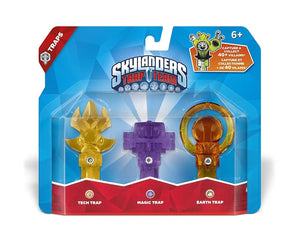 Skylanders 87276303 TRAP TEAM 3-Pack Tech / Magic / Earth Video Game Figures