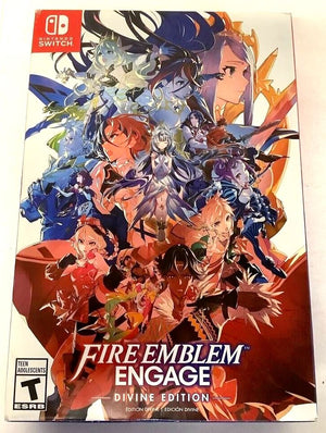 Fire Emblem Engage Divine Edition Nintendo Switch Video Game Steelbook Art
