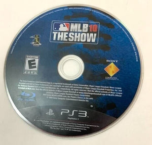 MLB 10 The Show Sony PlayStation 3 PS3 2010 Video Game DISC ONLY sports [Used/Refurbished]