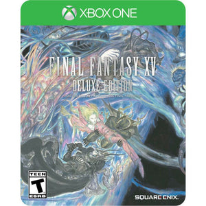 NEW Final Fantasy XV 15 Deluxe Edition Microsoft Xbox One 2016 Video Game FFXV