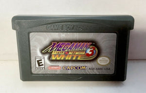 Mega Man Battle Network 3 White Version Nintendo Game Boy Advance CARTRIDGE ONLY [Used/Refurbished]
