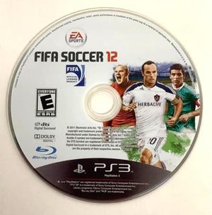 FIFA Soccer 12 Sony PlayStation 3 PS3 2011 EA Sports Video Game DISC ONLY futbol [Used/Refurbished]