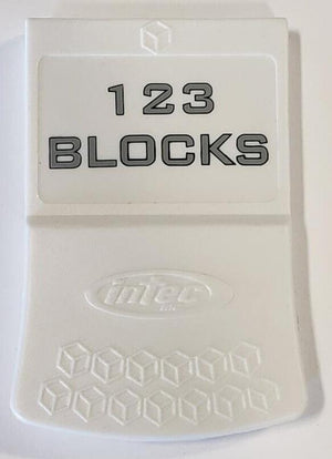 Intec 123 Blocks 8MB WHITE Memory Card for Nintendo GameCube Console System