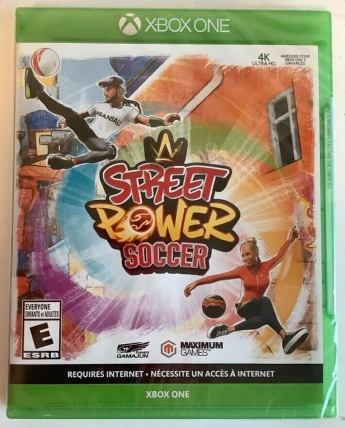 NEW Street Power Soccer Xbox One 2020 Video Game sports soccer