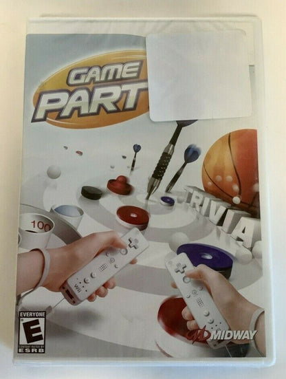 Game Party Nintendo Wii 2007 Video Game darts table hockey hoop shoot [Used/Refurbished]