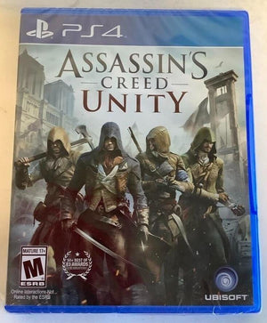 Assassin's Creed: Unity Sony PlayStation 4 PS4 2014 Video Game ubisoft [Used/Refurbished]