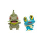 NEW Jazwares PKW2645 Pokemon 2-Inch FROAKIE & AXEW 2-Pack Battle Figures