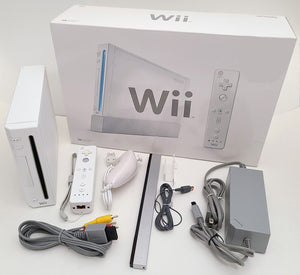 BOXED Nintendo Wii Video Game System RVL-001 Console Bundle