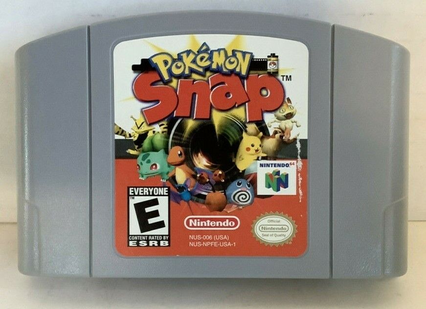 Pokemon Snap Nintendo 64 N64 1999 Video Game CARTRIDGE ONLY NUS-NPFE-USA [Used/Refurbished]