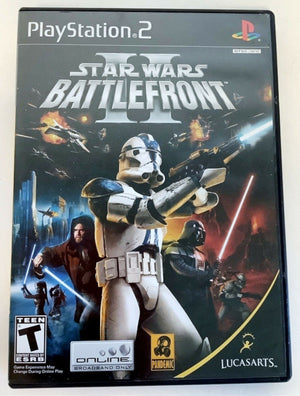 Star Wars: Battlefront II Sony PlayStation 2 PS2 2005 Video Game jedi DISC ONLY