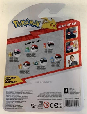 NEW Jazwares PKW3142 Pokemon Clip 'N' Go TRUBBISH & HEAVY BALL Battle Figure