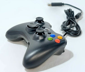 NEW Wired Black Gamepad USB Gaming Controller for Microsoft Xbox 360 Slim PC USA