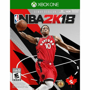 NBA 2K18 Early Tip-Off Edition Deronzan Cover Xbox One Video Game kobe bryant