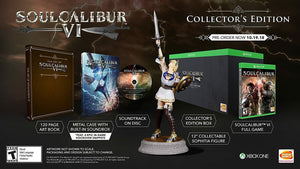 NEW SOUL CALIBUR VI 6 Collector's Edition Microsoft Xbox One Video Game 2018